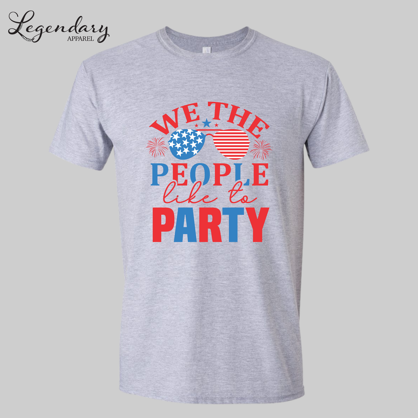 We The People Like To Party Tee Shirt