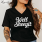 Well Sheeyit V-Neck Shirt
