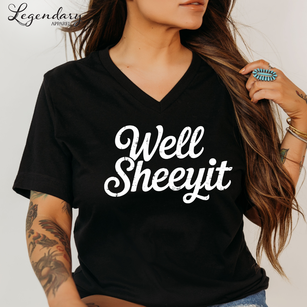 Well Sheeyit V-Neck Shirt