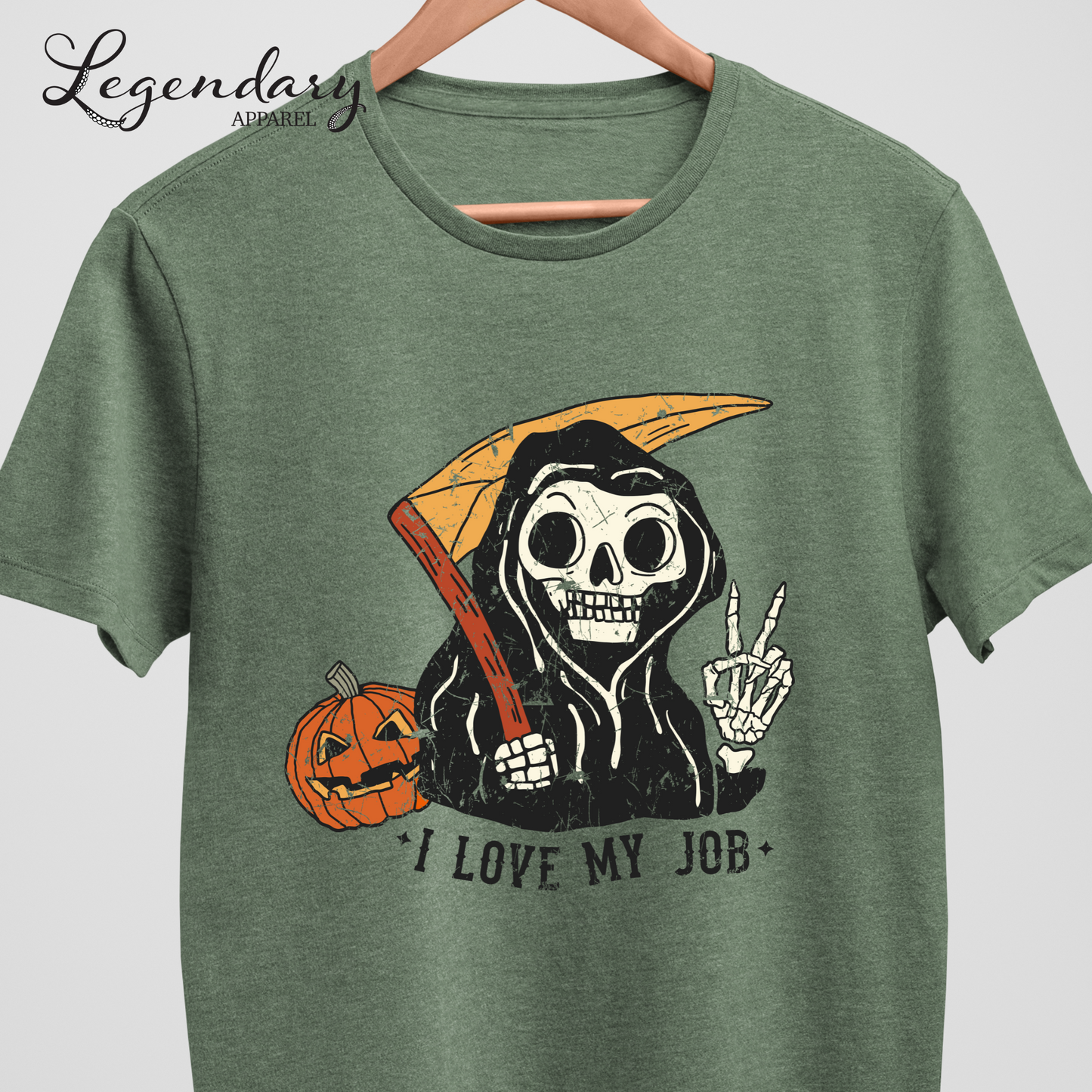 Grim Reaper I Love My Job T-Shirt