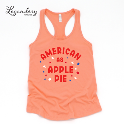 American As Apple Pie Tank Top