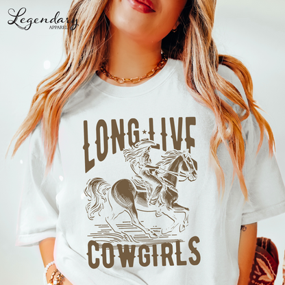 Long Live Cowgirls Comfort Colors T-Shirt