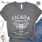 The Cicadas Comeback Tour 2025 V-Neck Tee Shirt