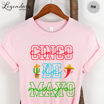 Cinco De Mayo Shirt Turn Down Por Que