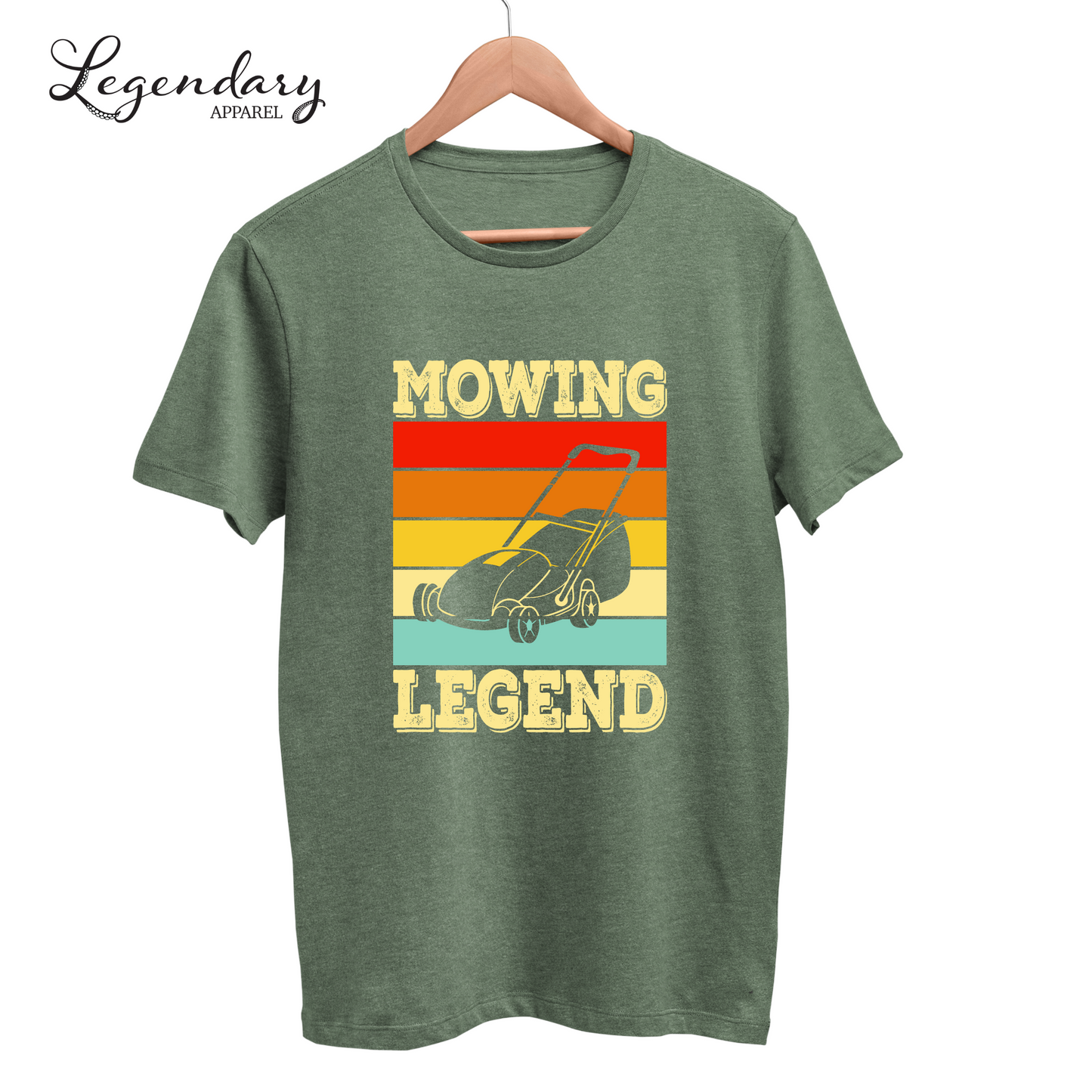 Lawn Mowing Legend Tee Shirt