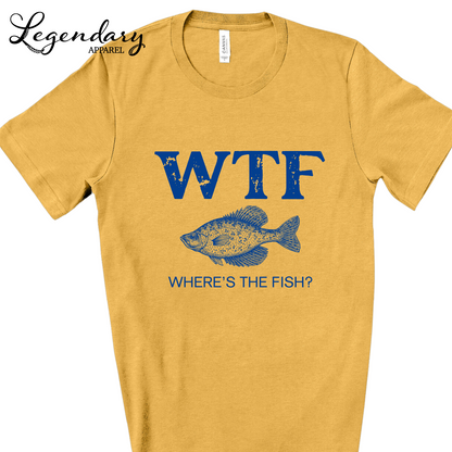 WTF Where's The Fish Shirt