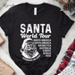 Santa World Tour Shirt Christmas Tee Shirt