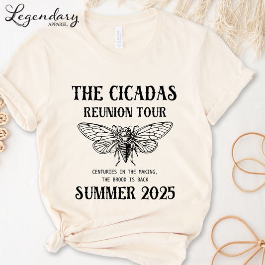 The Cicadas Reunion Tour 2025 T-Shirt