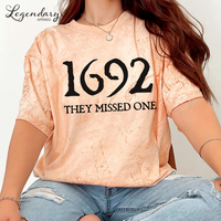 1692 They Missed One Heavy Cotton Color Blast Tee