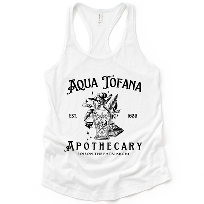 Aqua Tofana Poison Bottle Tank Top