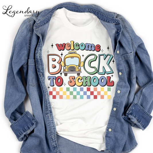 Teacher Shirt Welcome Back To School TShirt