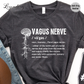 Vagus Nerve Definition Shirt Nervous System Anatomy Tee Shirt