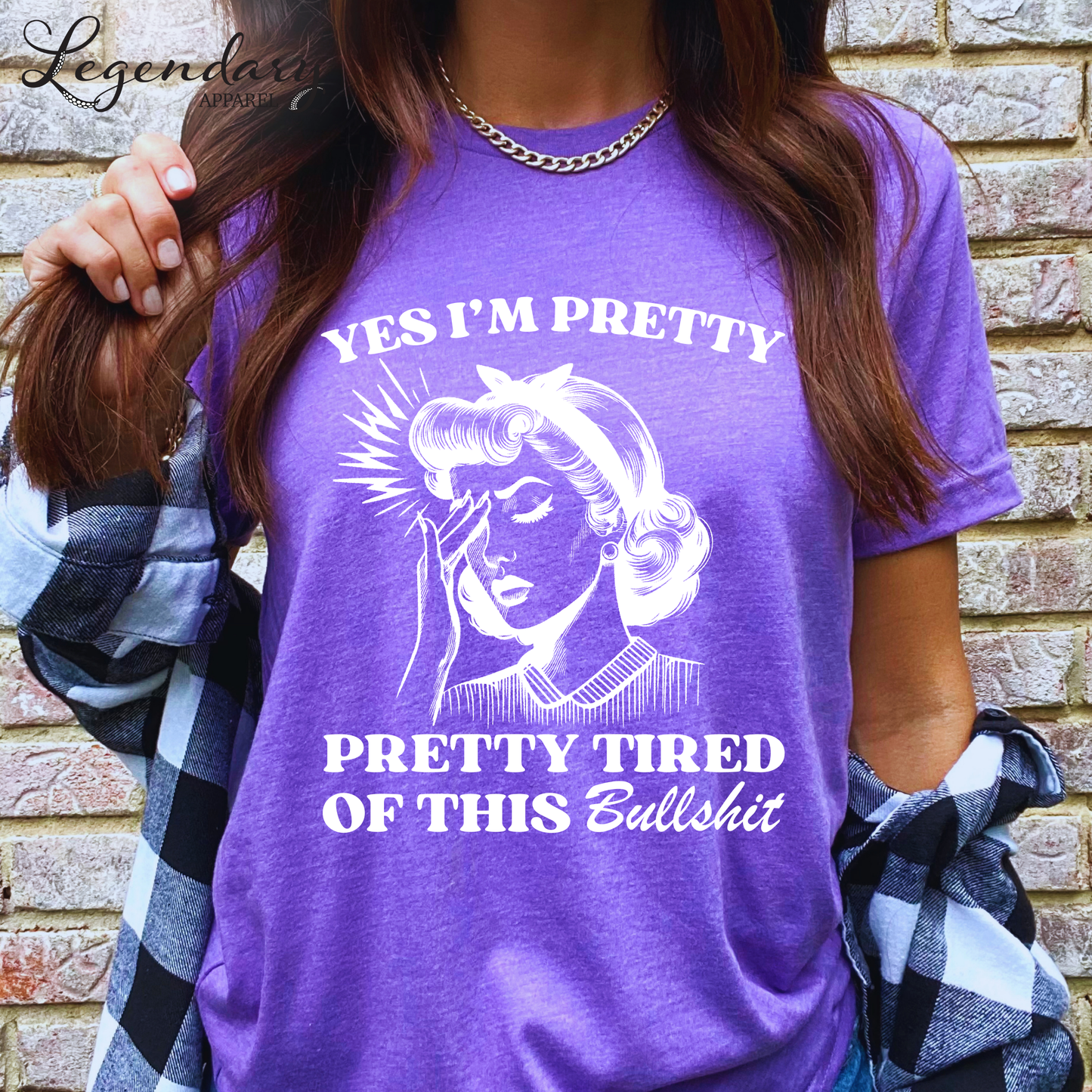 Yes I'm Pretty Pretty Tired Of This Bullshit T-Shirt