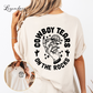 Cowboy Tears Comfort Colors Oversized Tee