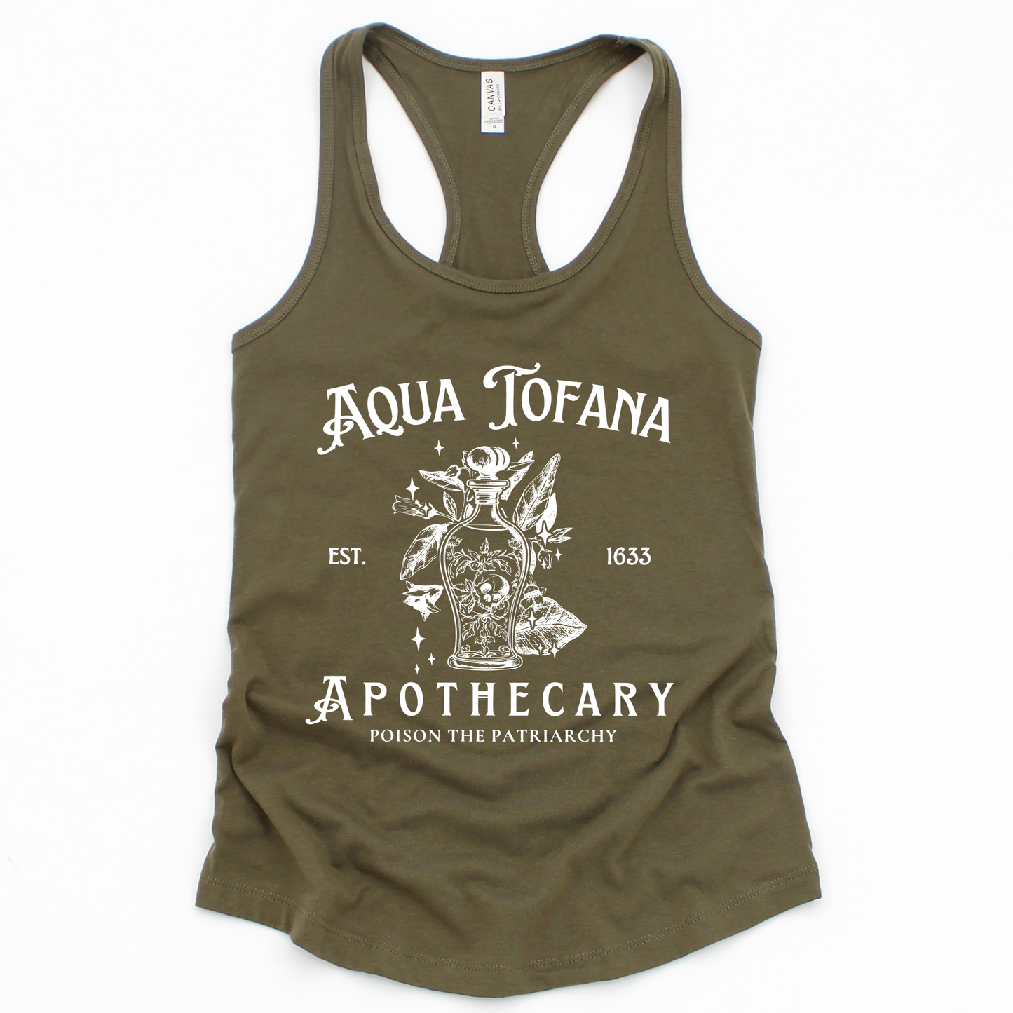 Aqua Tofana Poison Bottle Tank Top