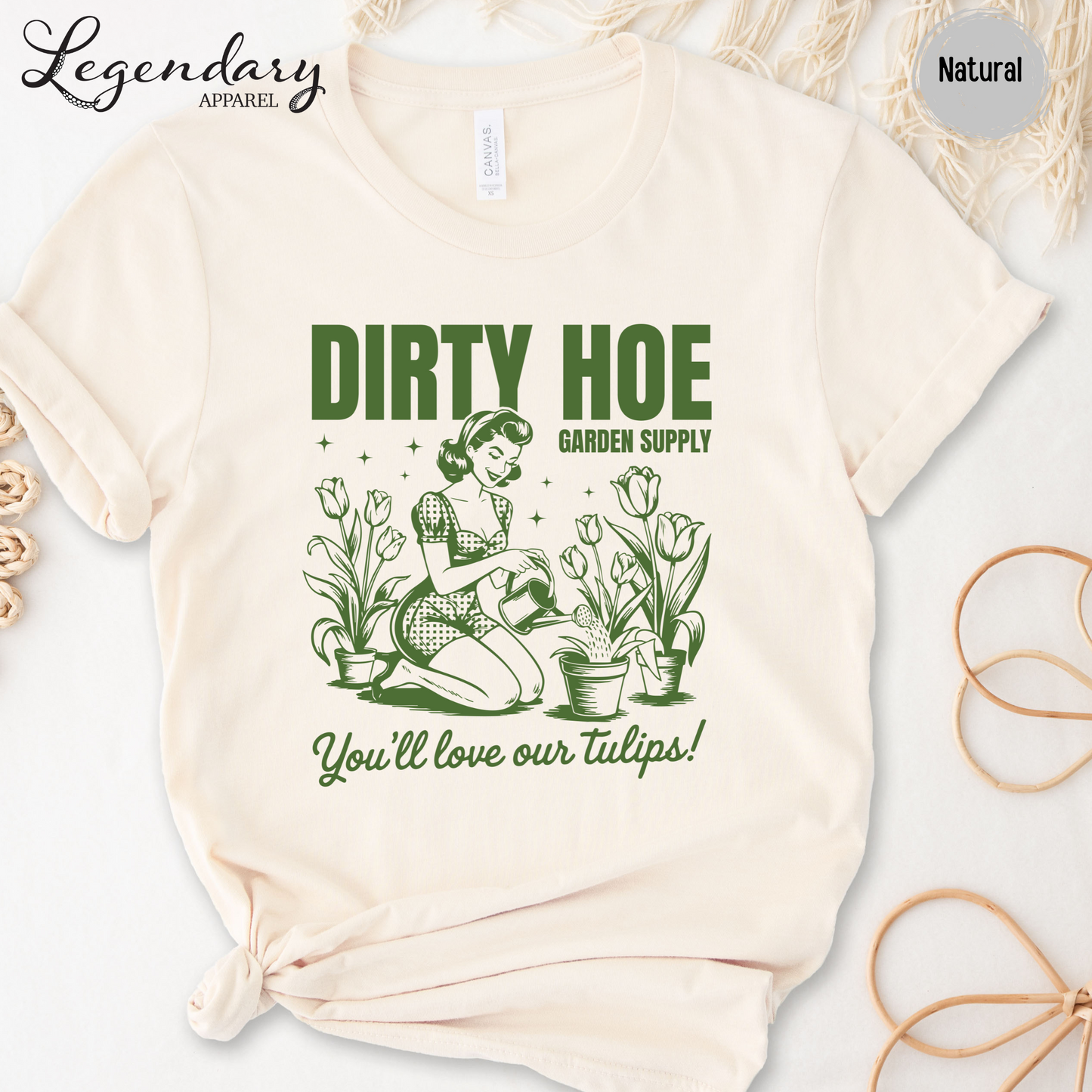 Dirty Hoe Gardening T-Shirt