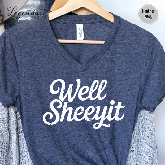 Well Sheeyit V-Neck Shirt