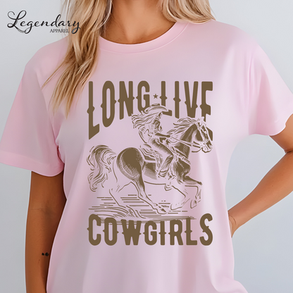 Long Live Cowgirls Comfort Colors T-Shirt