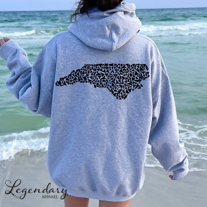 North Carolina Shark Tooth Fossil Sweatshirt