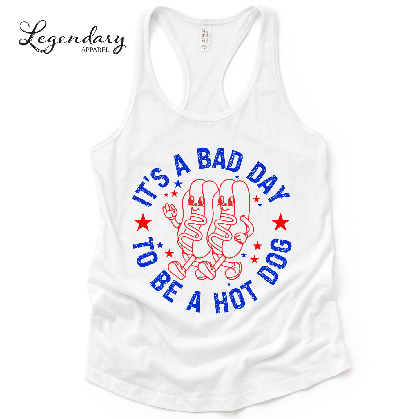 It's A Bad Day To Be A Hot Dog Tank Top