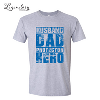 Husband Dad Protector Hero Shirt