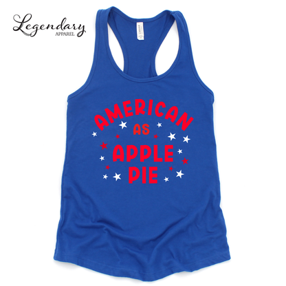 American As Apple Pie Tank Top