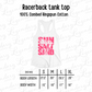 Sun Salt Sand Racerback Tank Top