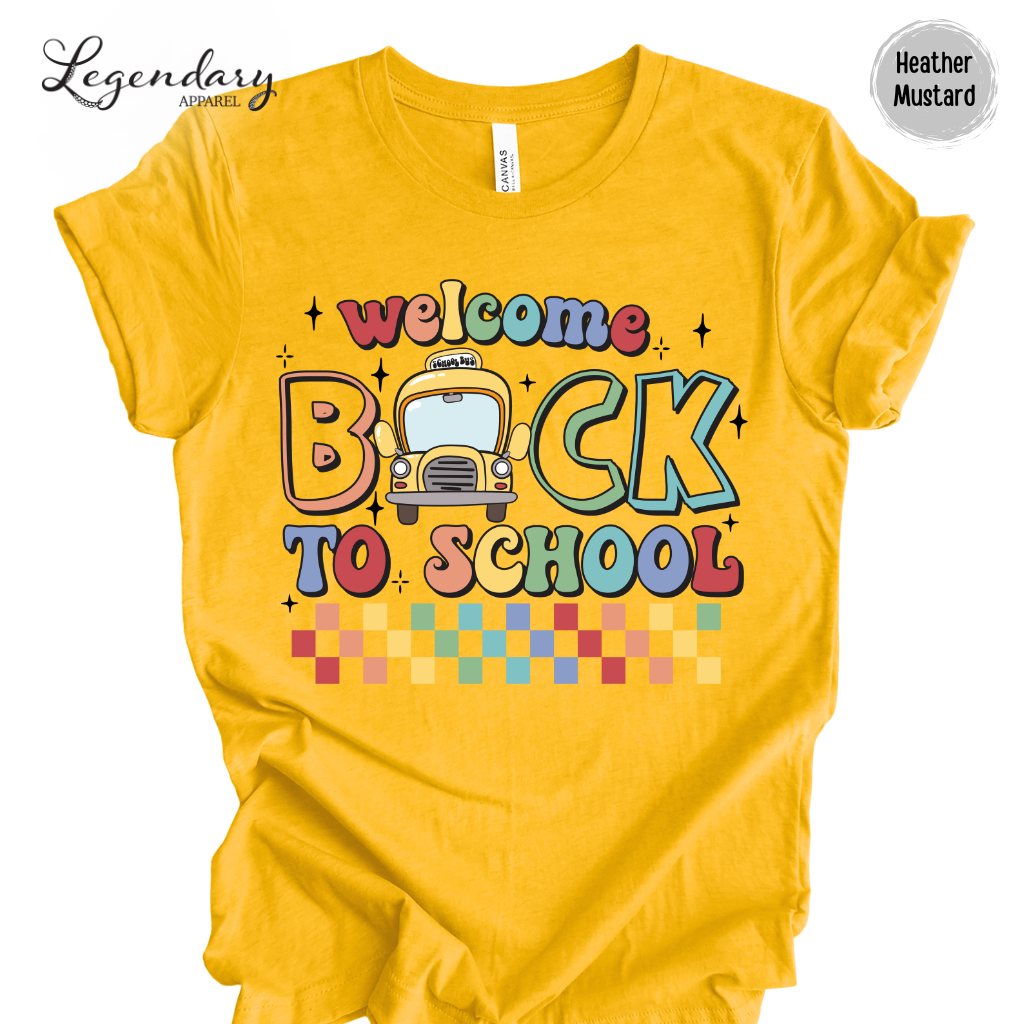 Teacher Shirt Welcome Back To School TShirt