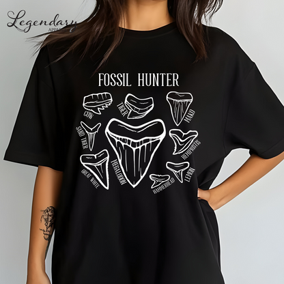 Fossil Hunter Oversized T-Shirt