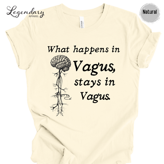 Vagus Nerve Shirt What Happens In Vagus Stays In Vagus