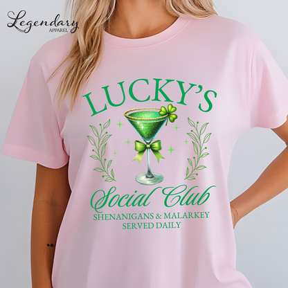 Lucky's Social Club St Patrick's Day Shirts