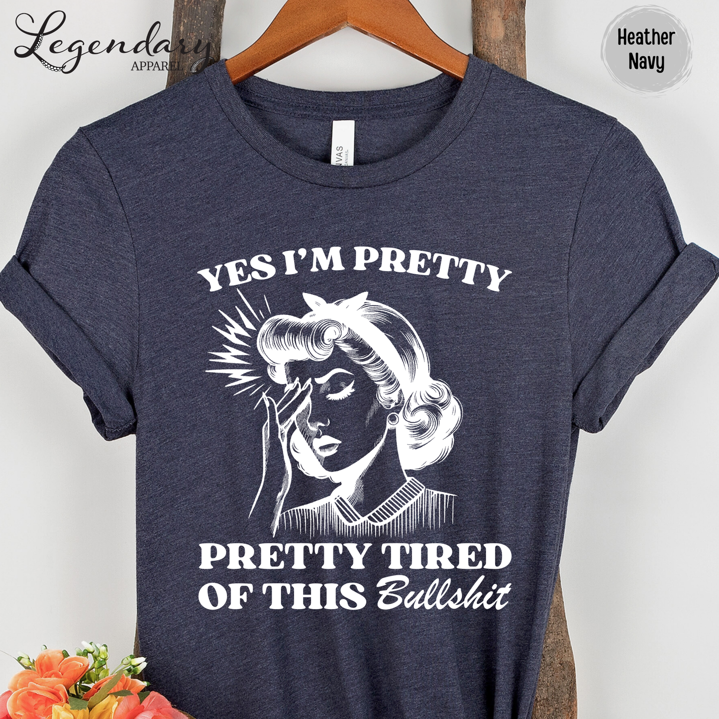 Yes I'm Pretty Pretty Tired Of This Bullshit T-Shirt