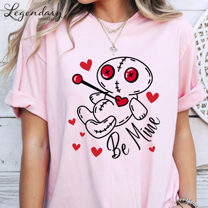 Be Mine Voodoo Doll Valentine's Day T-Shirt