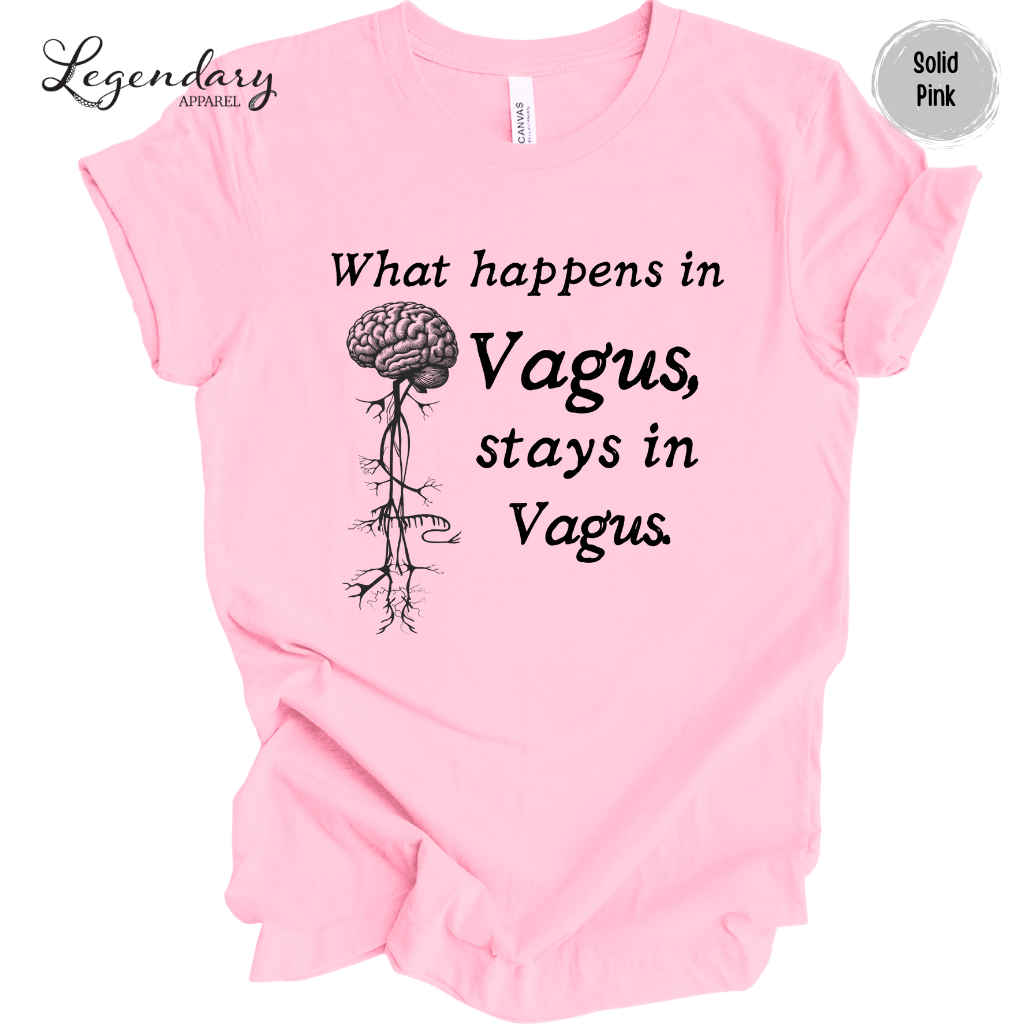 Vagus Nerve Shirt What Happens In Vagus Stays In Vagus