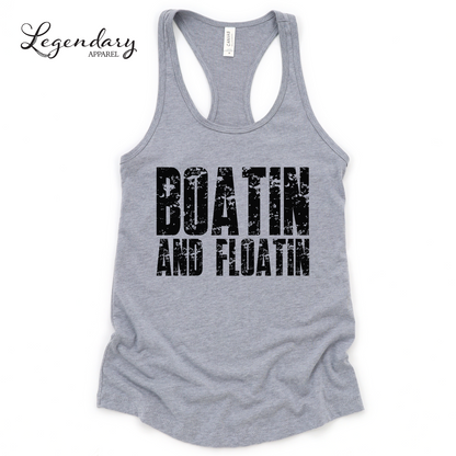 Boatin and Floatin Tank Top