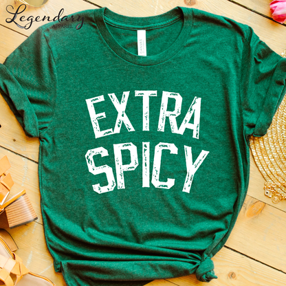 Extra Spicy Shirt Spicy Book Lover Funny Tee Shirt