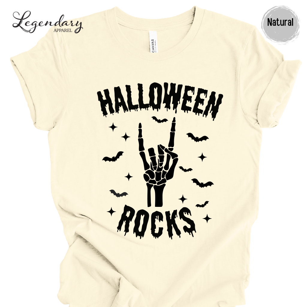 Halloween Rocks Adult Tee Shirt