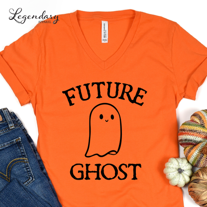 Future Ghost V-Neck Tee Shirt