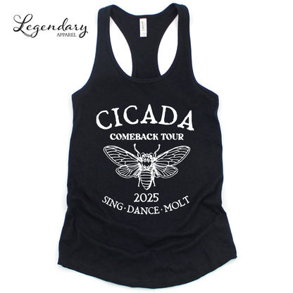 Cicada Comeback Tour 2025 Tank Top