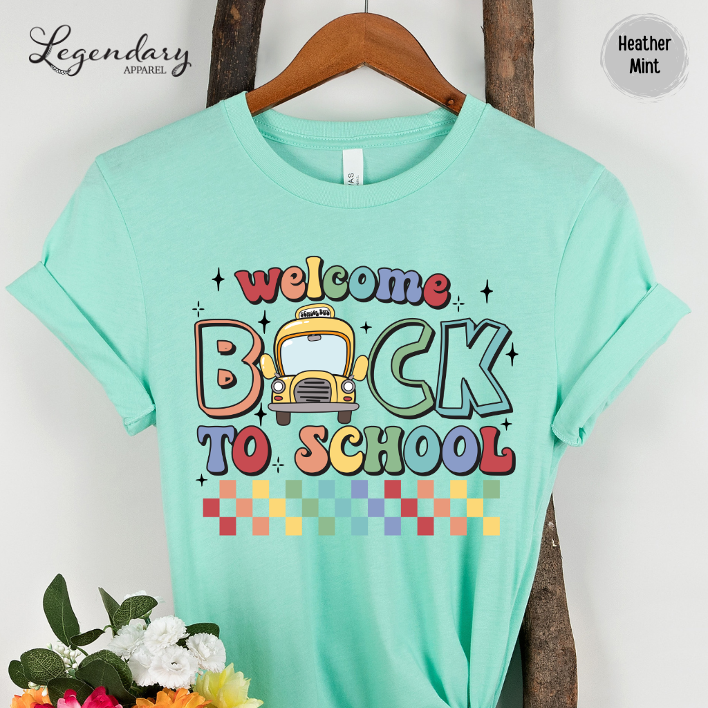 Teacher Shirt Welcome Back To School TShirt