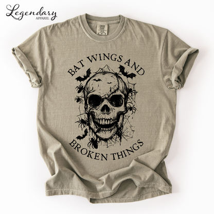 Bat Wings and Broken Things Tee Shirt