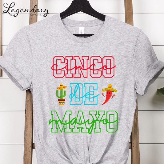 Cinco De Mayo Shirt Turn Down Por Que