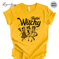 Feelin Witchy Halloween T-Shirt