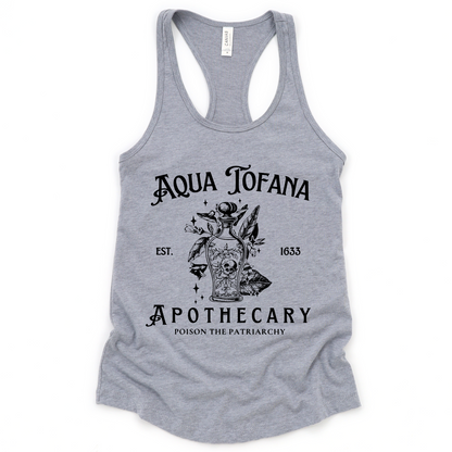 Aqua Tofana Poison Bottle Tank Top