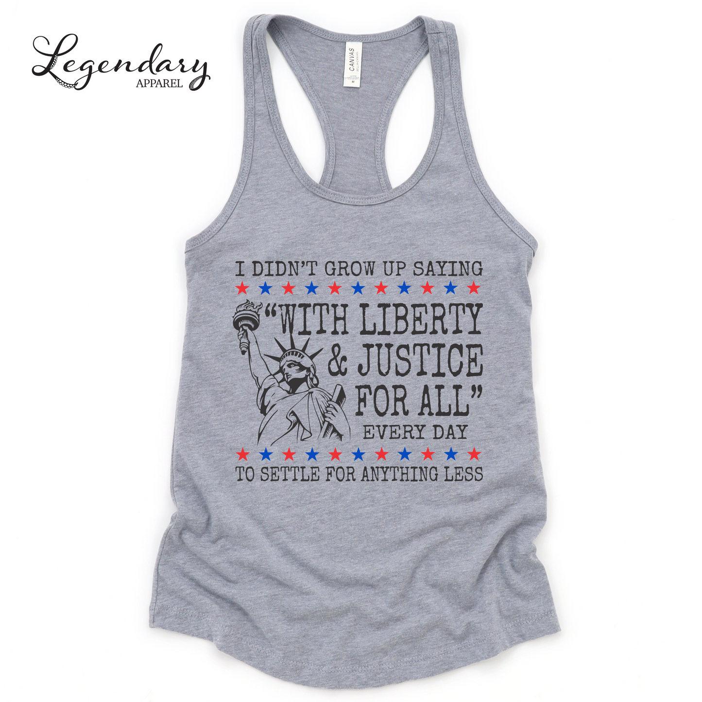 Liberty and Justice For All Human Rights Tank Top