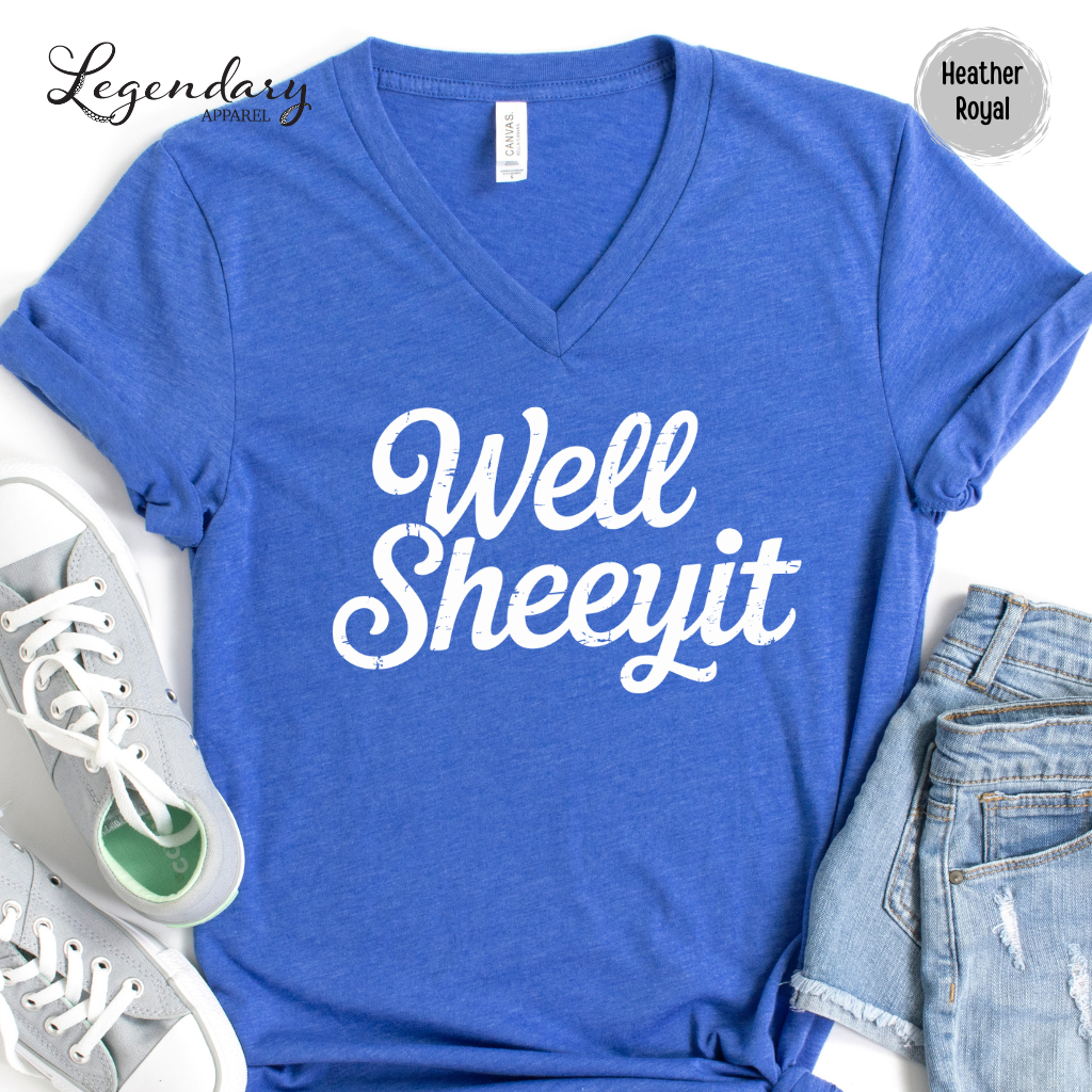 Well Sheeyit V-Neck Shirt