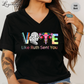 Vote Like Ruth Sent You V-Neck Tee Shirt