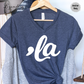 Kamala V-Neck Tee Shirt ,la design