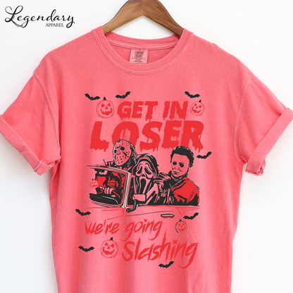 Get In Losers We're Going Slashing Oversized Tee