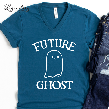 Future Ghost V-Neck Tee Shirt